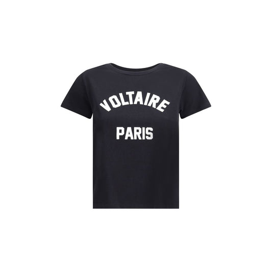 Zadig & Voltaire Black Cotton T-Shirt