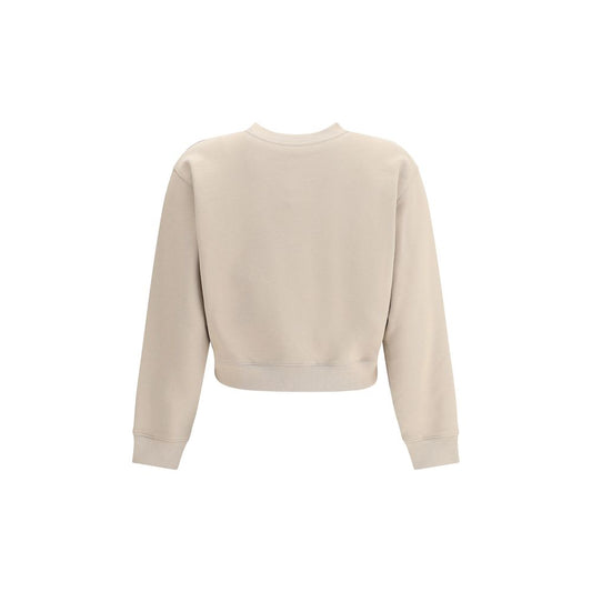 Maison Kitsuné Beige Cotton Sweatshirt