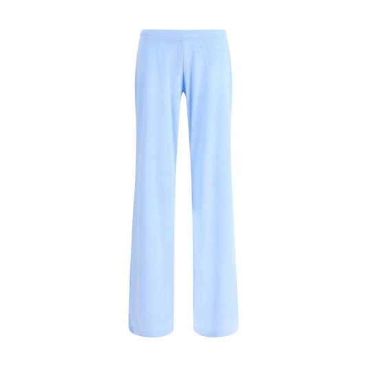 Balenciaga Light Blue Triacetate Casual Pants