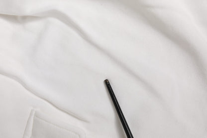 Dolce & Gabbana White Cotton Cargo Bermuda Sweatshorts Shorts