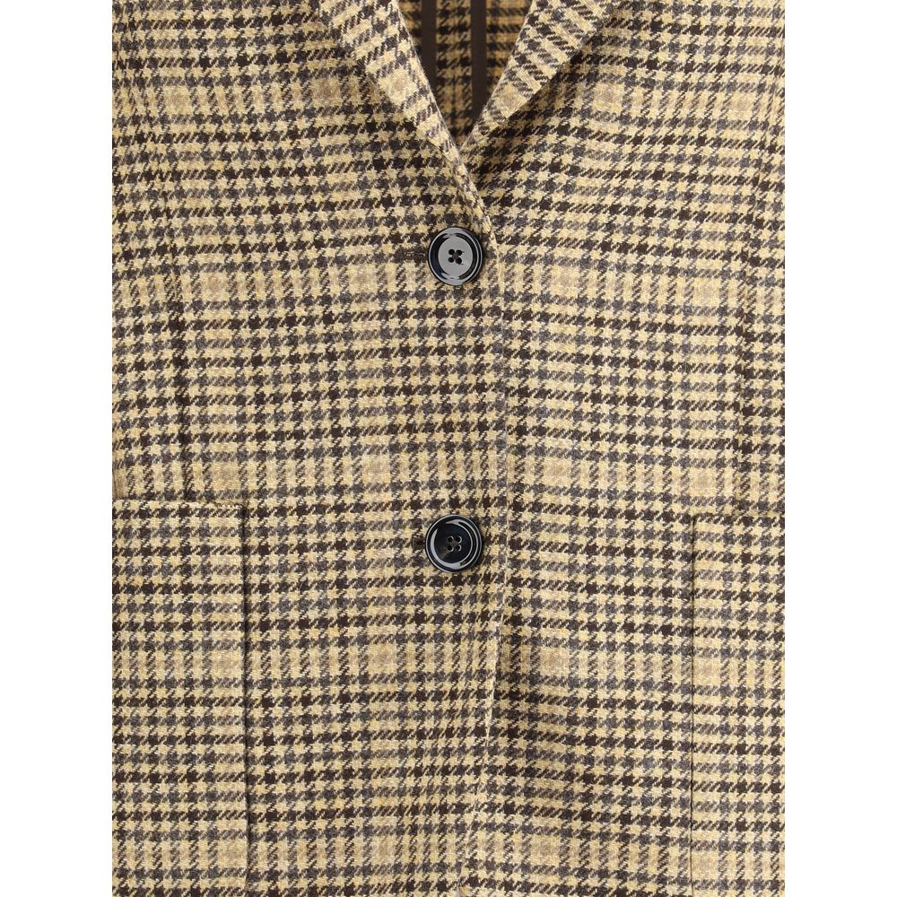 Lardini Beige Wool Blazer