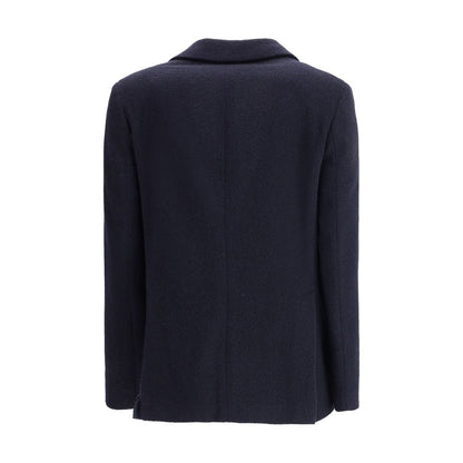 Lardini Blue Wool Blazer