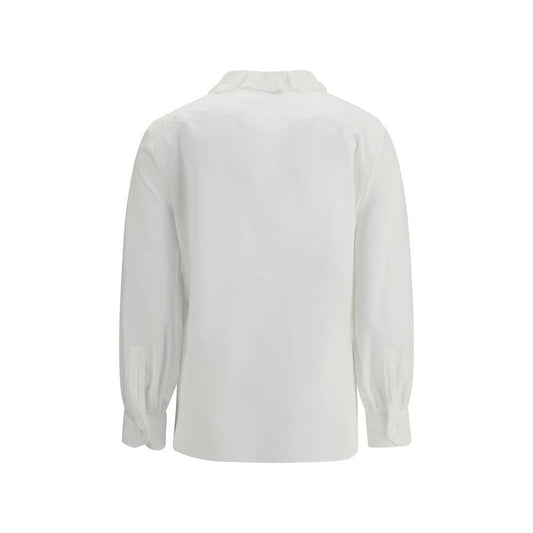 Saint Laurent White Cotton Dress Shirt