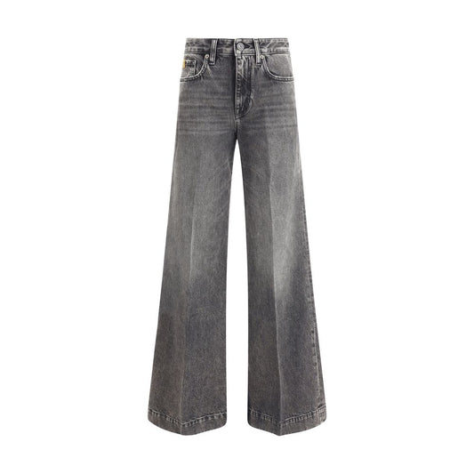 Jacob Cohen Gray Cotton Relaxed Fit Jeans