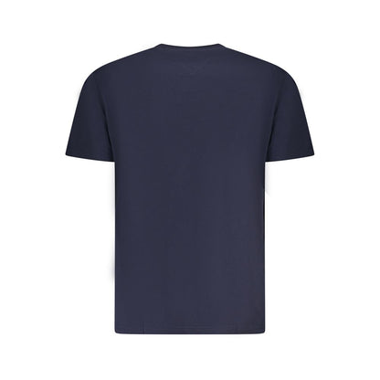 Tommy Hilfiger Blue Cotton Men T-Shirt