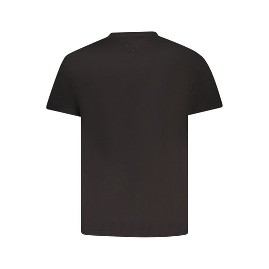 Tommy Hilfiger Black Cotton Men T-Shirt