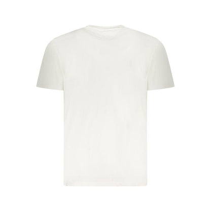 Tommy Hilfiger White Cotton Men T-Shirt