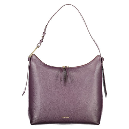 Coccinelle Purple Leather Women Handbag