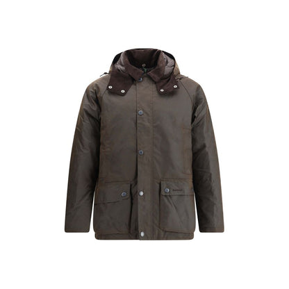 Barbour Brown Cotton Rain Coat