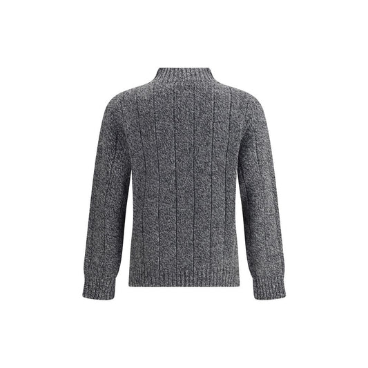 Brooksfield Gray Wool Sweatshirt