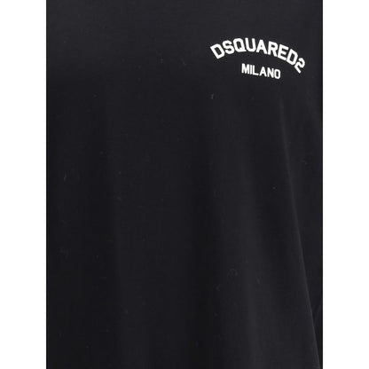 Dsquared² Black Cotton T-Shirt