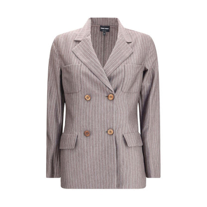 Giorgio Armani Brown Cashmere Blazer