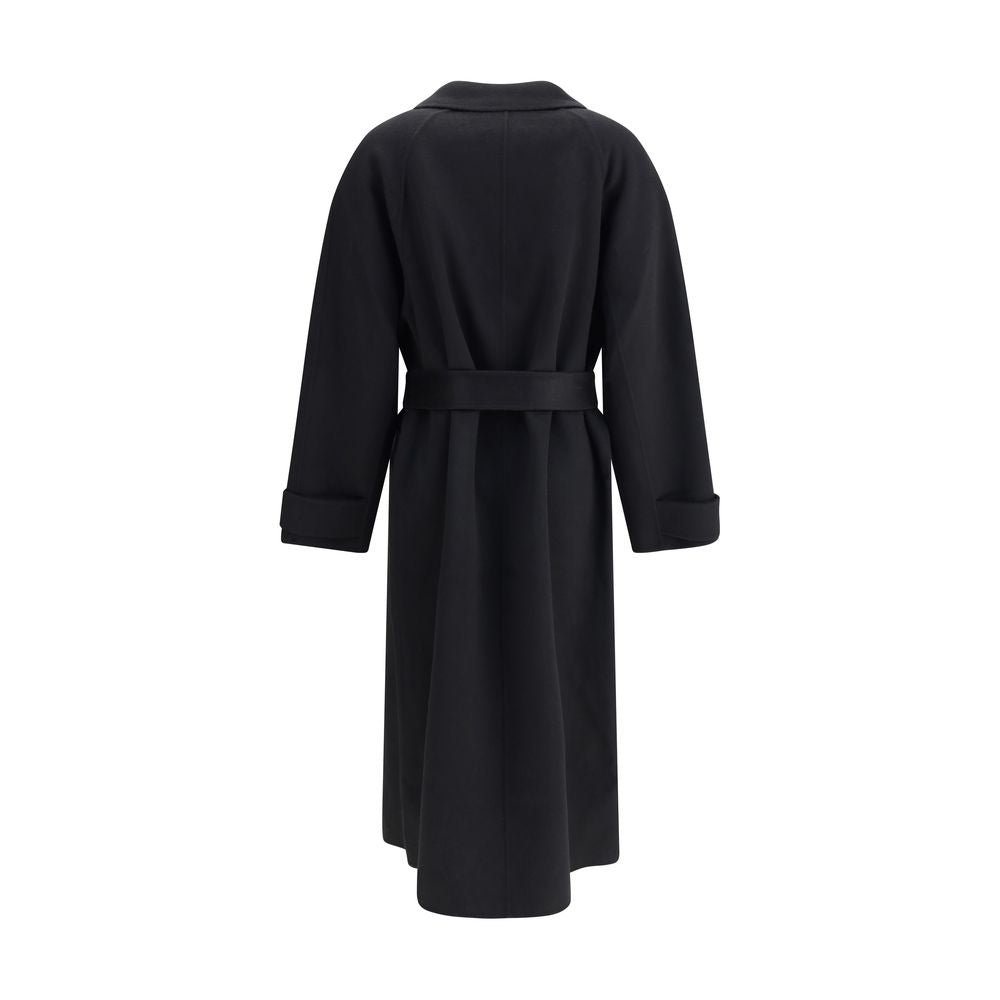 Dynamis Studio Black Wool Coat