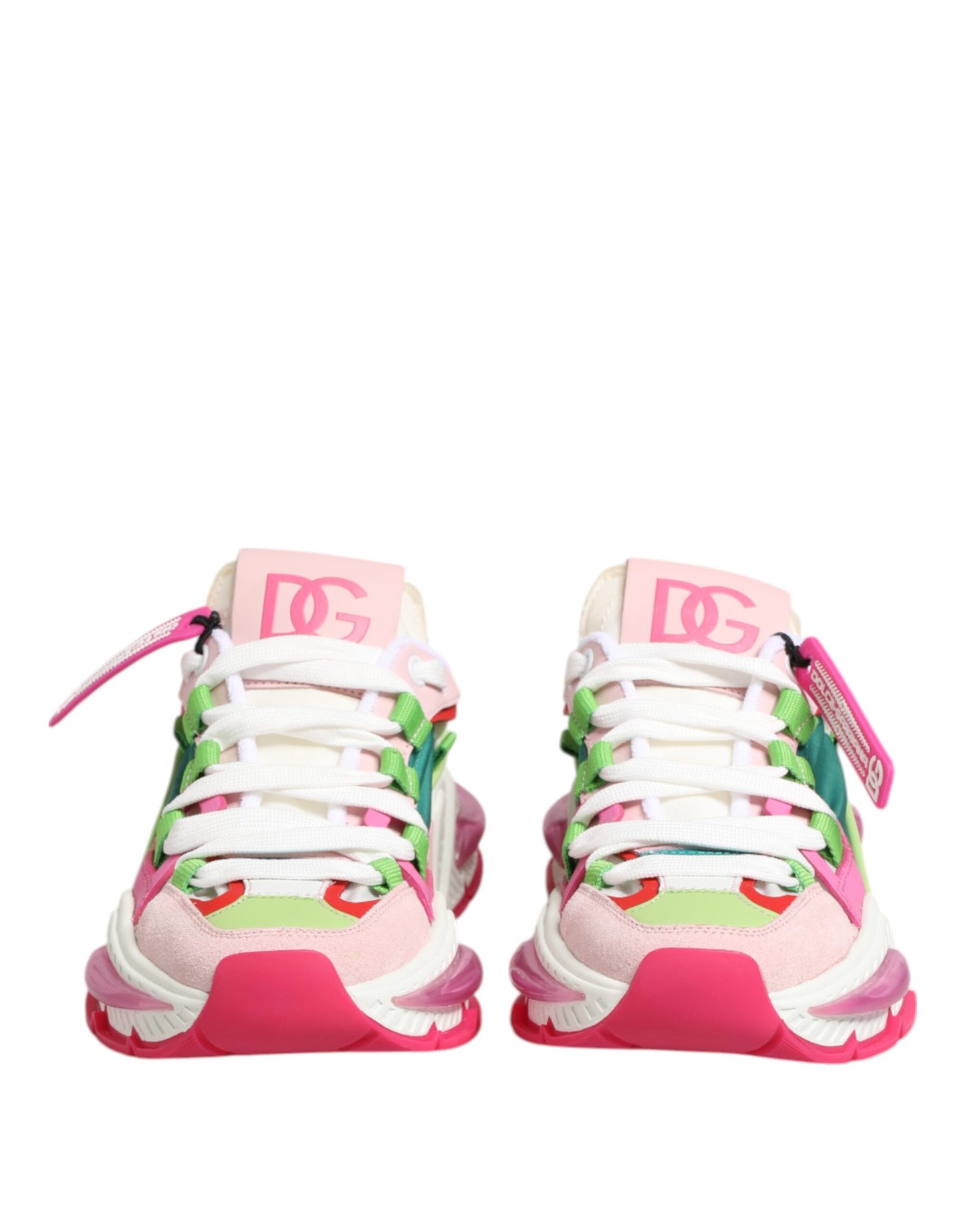 Dolce & Gabbana Multicolor Leather Airmaster Low Top Sneaker Shoes