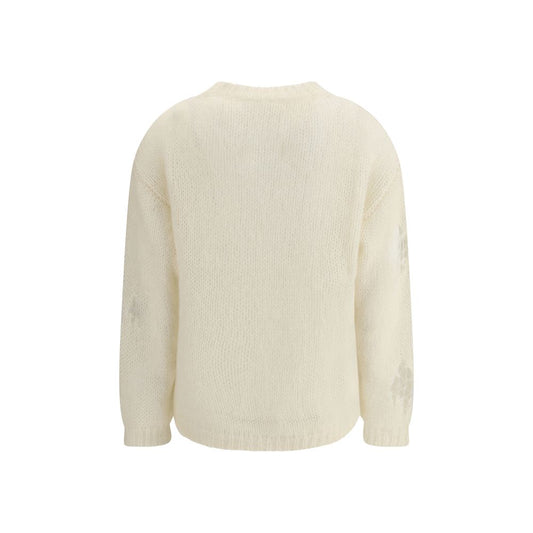 Fabiana Filippi Cream Mohair Sweatshirt