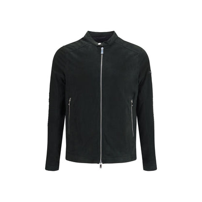 Tatras Black Leather Jacket