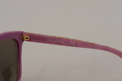 Dolce & Gabbana DG4251 Violet Full Rim Rectangle Frame Shades Sunglasses