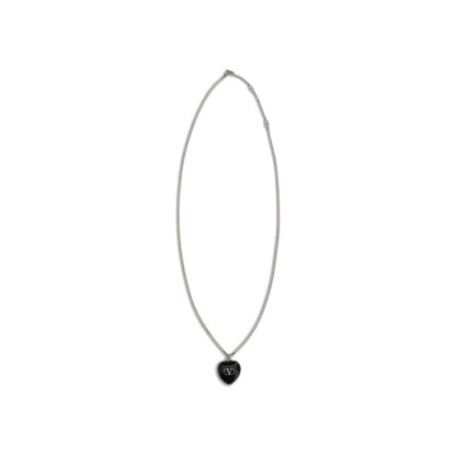 Valentino Garavani Black Metal Necklace