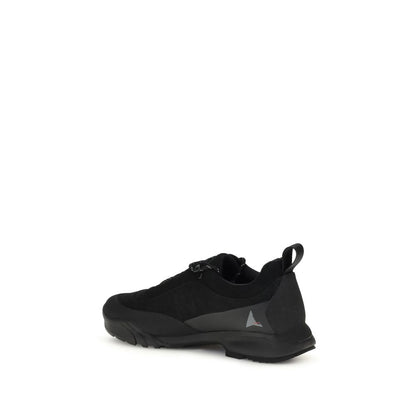 ROA Black Polyamide Athletic Sneakers