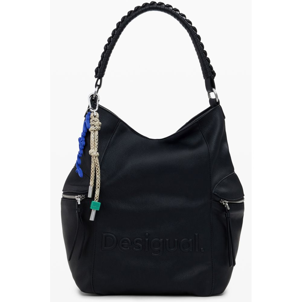 Desigual Black Polyethylene Women Backpack