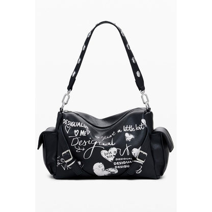 Desigual Black Polyethylene Women Handbag