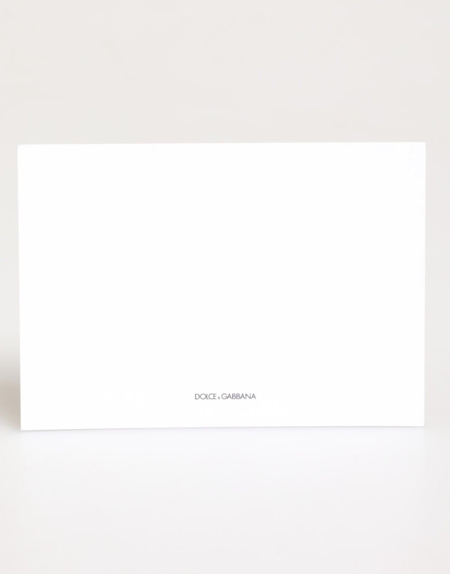 Dolce & Gabbana Multicolor Leopard Print Envelope Paper Post Card Holder