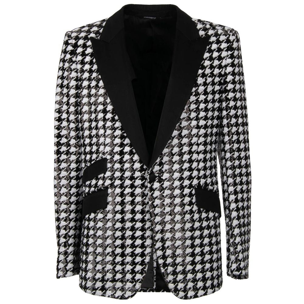 Dolce & Gabbana Black Polyester Blazer
