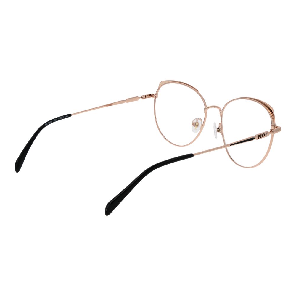 Emilio Pucci Rose Gold Metal Glasses (Frames)