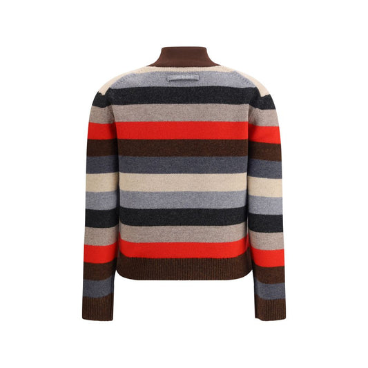 Tory Burch Multicolor Merino Wool Turtleneck
