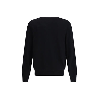 Alexander McQueen Black Wool Sweatshirt