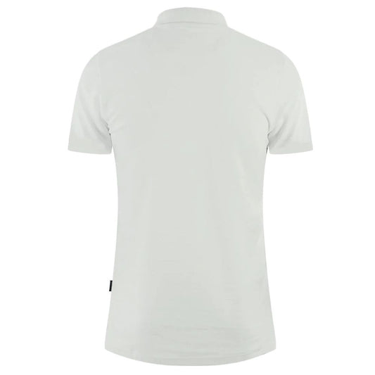 Aquascutum White Cotton Polo Shirt