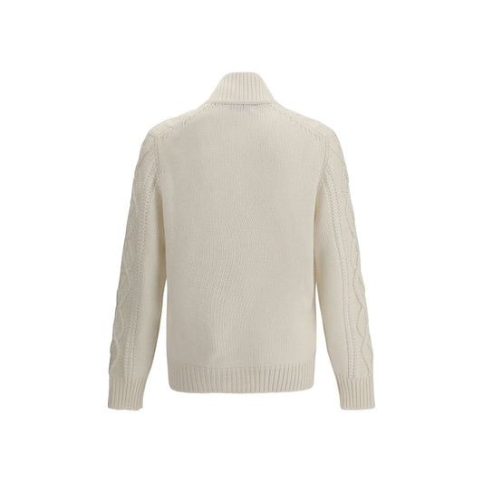 Cable-Knit Cashmere Cardigan