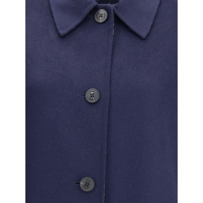 Reversible double-face Wool Coat