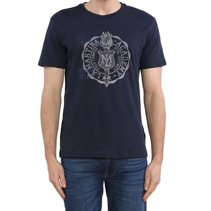 Blue Cotton T-Shirt