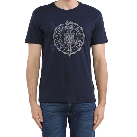 Blue Cotton T-Shirt