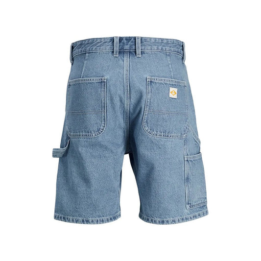 Jack Jones Light Blue Cotton Bermuda Shorts