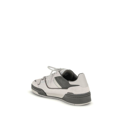 Axel Arigato Cream Leather Low Top Sneakers