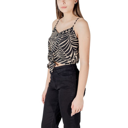 Only Black Viscose Tank Tops