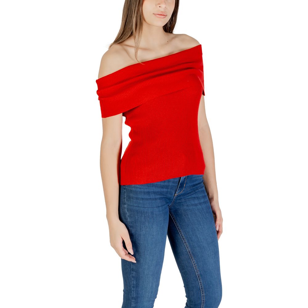 Only Multicolor Polyester T-Shirt