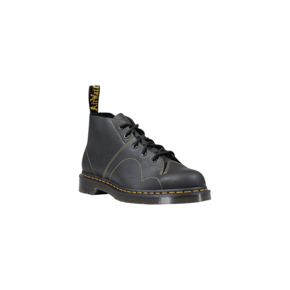 Dr. Martens Black Leather Lace-Up Boots