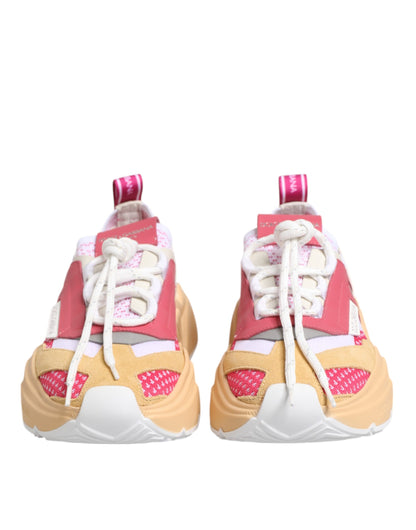 Dolce & Gabbana Multicolor Daymaster Low Top Sneakers Shoes