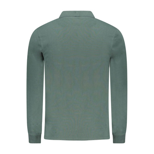 Timberland Green Cotton Men Polo Shirt