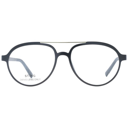 Sting Black Plastic Glasses (Frames)