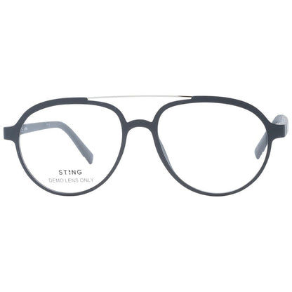 Sting Black Plastic Glasses (Frames)