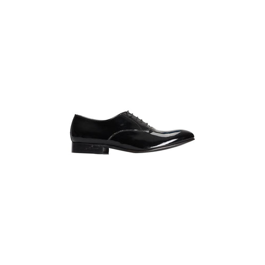 Roberto Pepe Luxury Black Calfskin Men Loafer