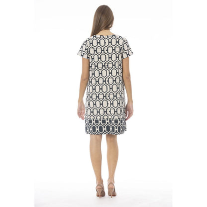 Baldinini Trend White Cotton Women Dress