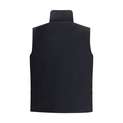 LAMINAR Black Polyamide Sleveless Jacket