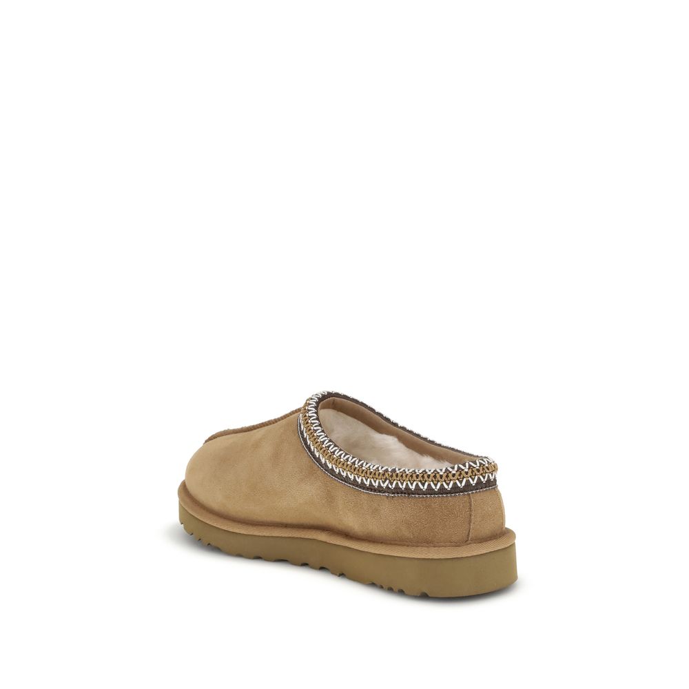 UGG Beige Leather Mules