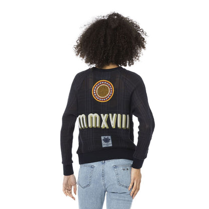 Mr&Mrs Italy Blue Cotton Sweatshirt