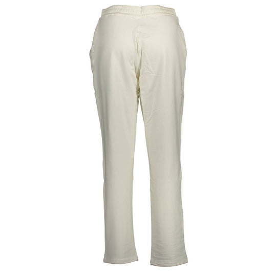 U.S. POLO ASSN. White Cotton Women's Trouser